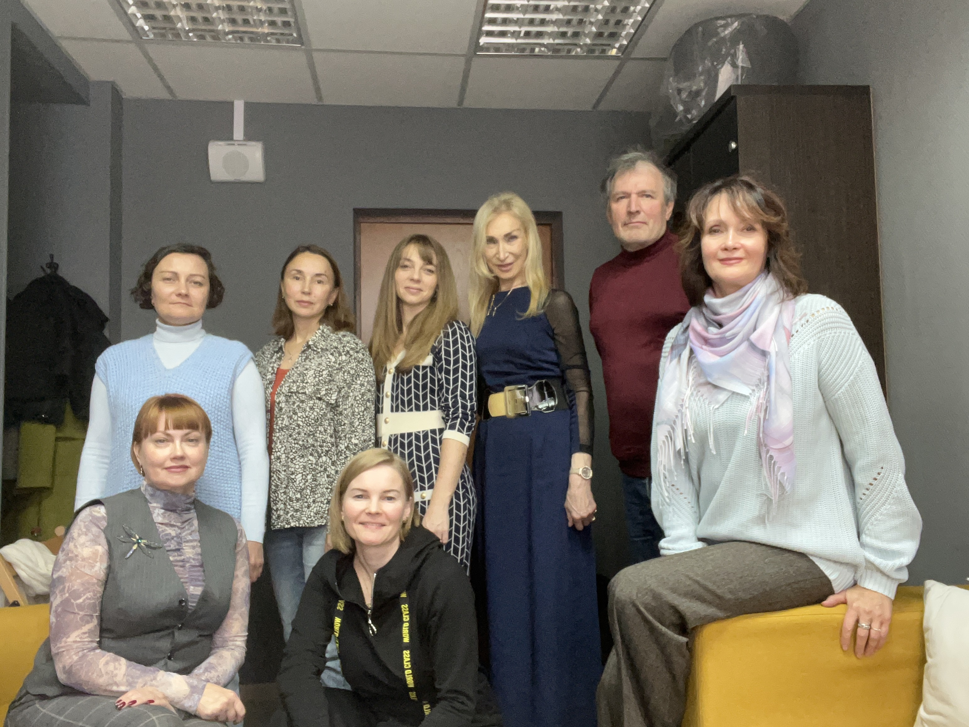 После летних каникул встреча коллег Уопп