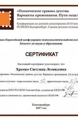 Сертификат 1171