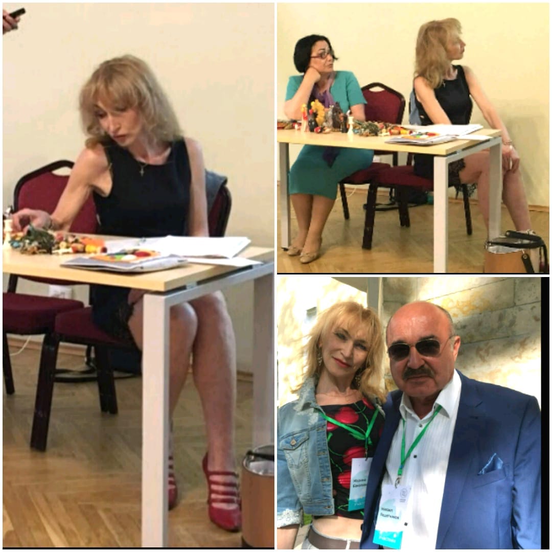 Доклады Амусина Г.Л. и Бакалинской М.М. на летней школе ЕКПП