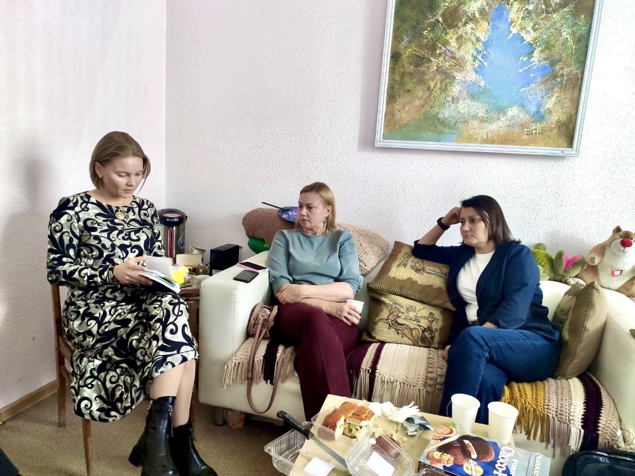 Заслушан доклад "Пограничная личность" (Н. Шварц-Салант)